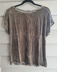 Her Shed Scoop Velvet Tee