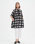 Tirelli Print Tuck Back Swing Shirt