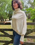 Little Alpaca Poncho Sweater