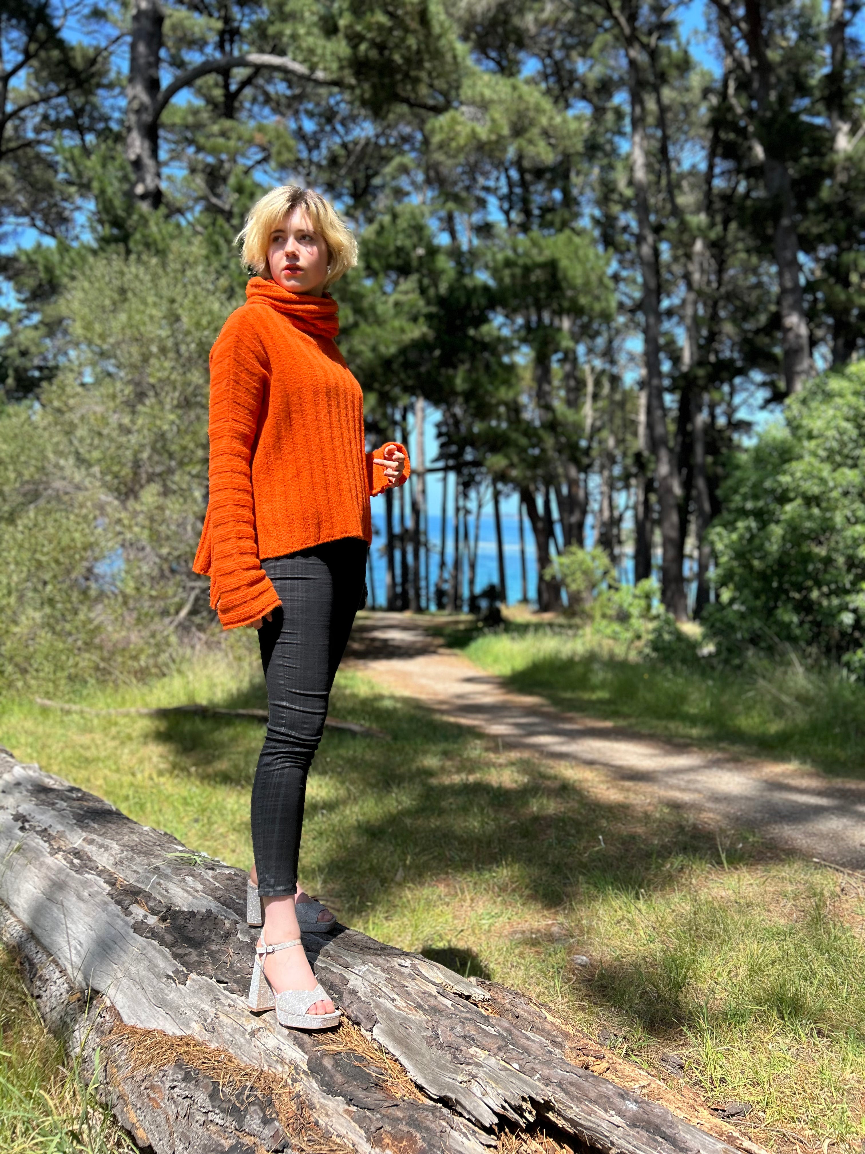 Women's Double Knit Silk Leggings - New Zealand Nature