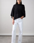 Mia Fratino Brushed Cashmere Poncho