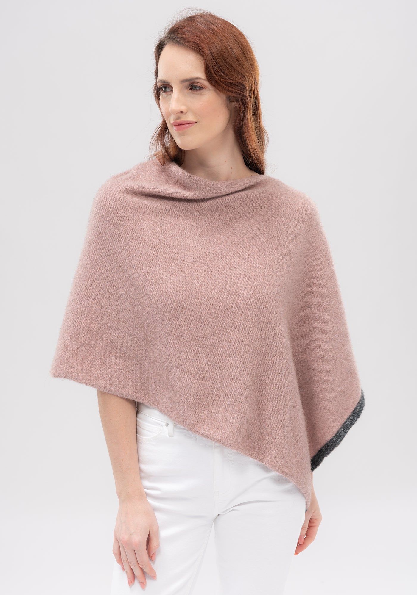 Merino 2025 mink poncho