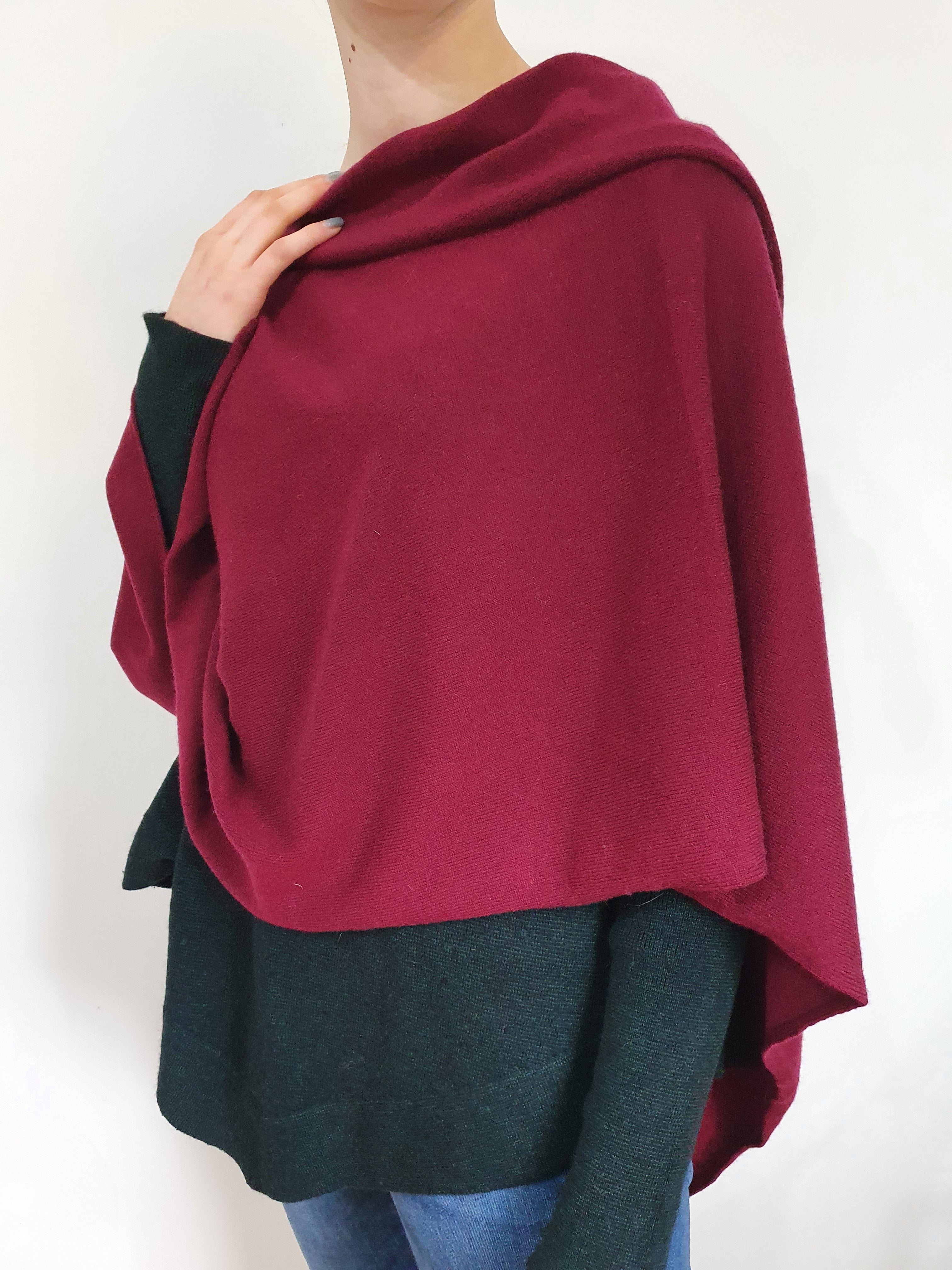 Flostone Cashmere &amp; Merino Poncho