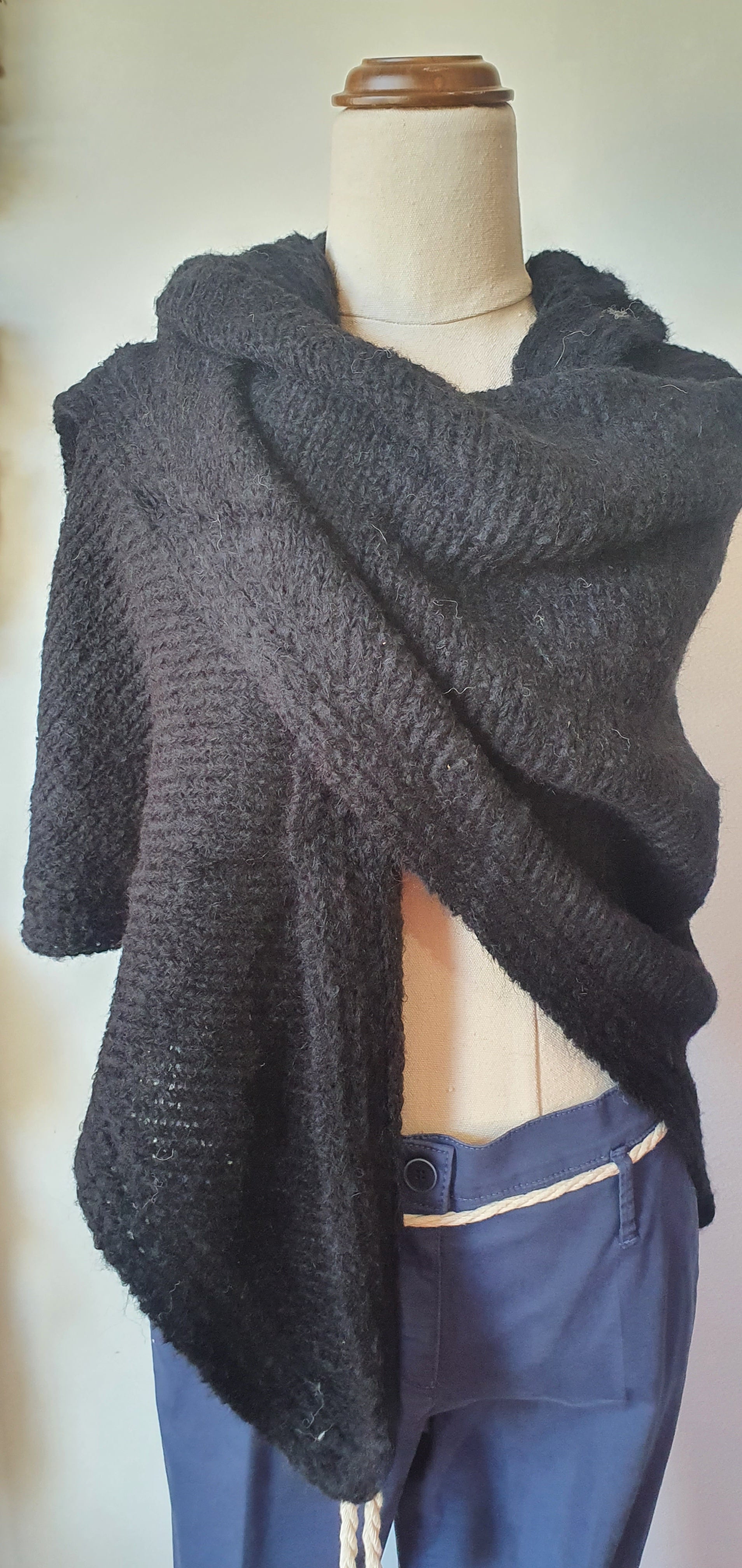 KUNA Baby Alpaca Silk Black Grey outlets Beige Lightweight Shawl